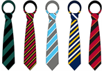 CLUB TIES (made to order)