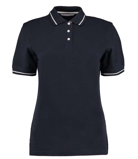 Kustom Kit Ladies St Mellion Tipped Cotton Piqu&#233; Polo Shirt