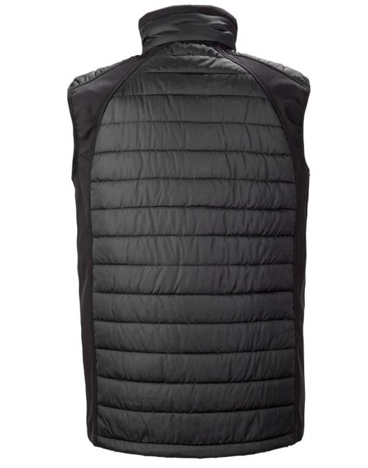 Black Compass Pad Softshell Gilet